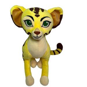 Disney Store FULI Cheetah Plush Lion King Guard Stuffed Animal 13 inches